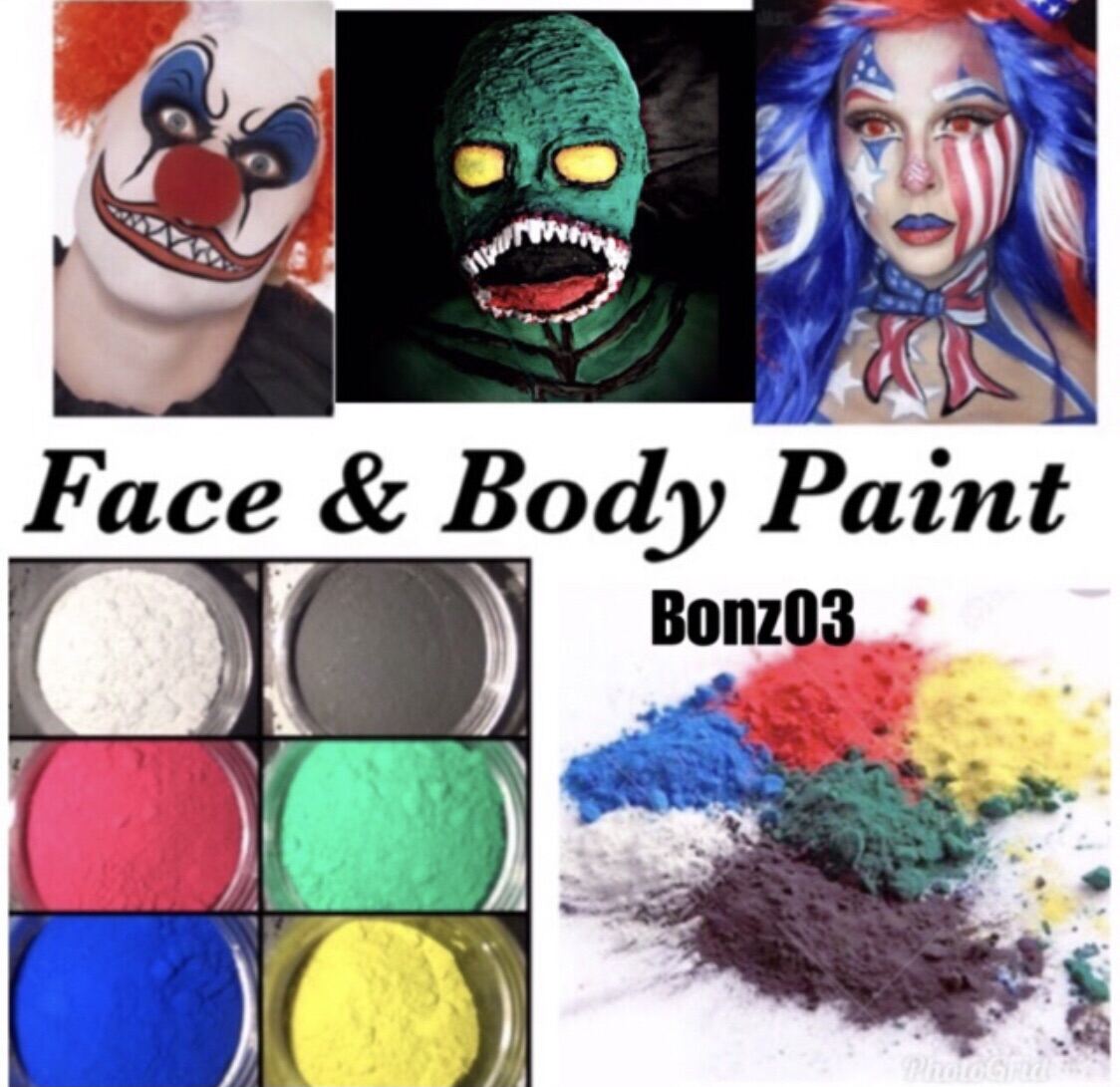Bonz03 Face paint Powder Pigment 20g Lazada PH