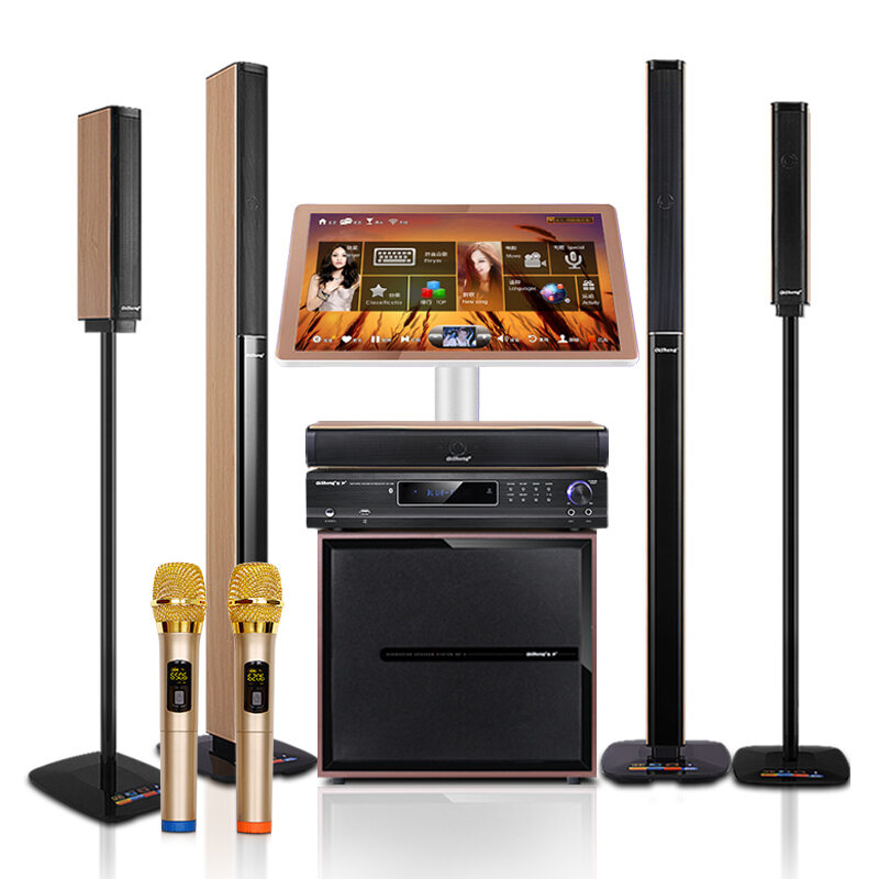 Qisheng TV Audio Home 5.1 Home Theater Set Living Room Surround Karaoke