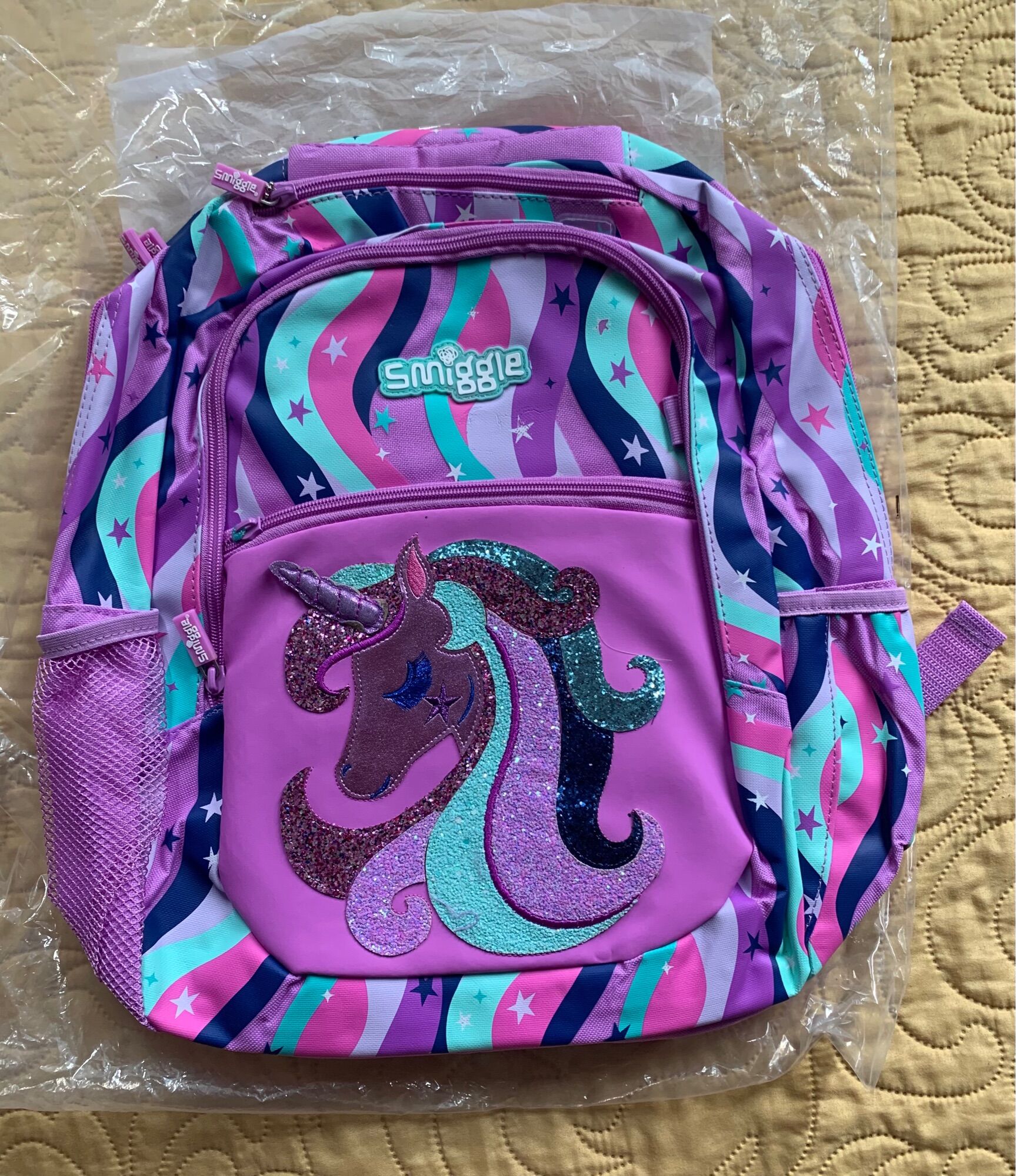 smiggle fave unicorn backpack