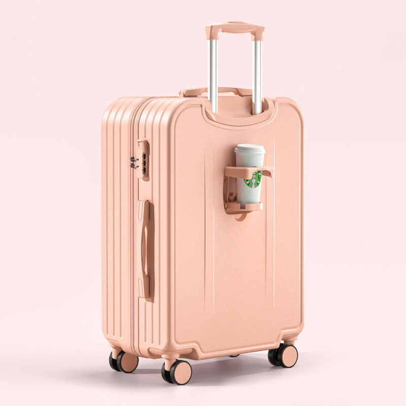 Luggage Women's 2023 New Trolley Case Strong and Durable 24Inch