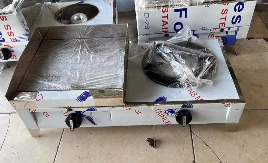 2in1 Burger Griddle with Single Stove Lazada PH