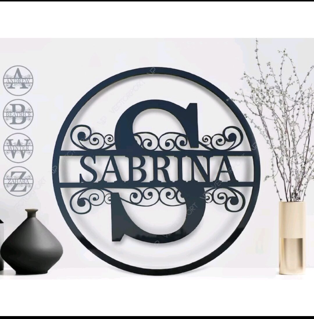 Letter Backdrop Monogram Wooden Personalize/Customize Monogram wooden