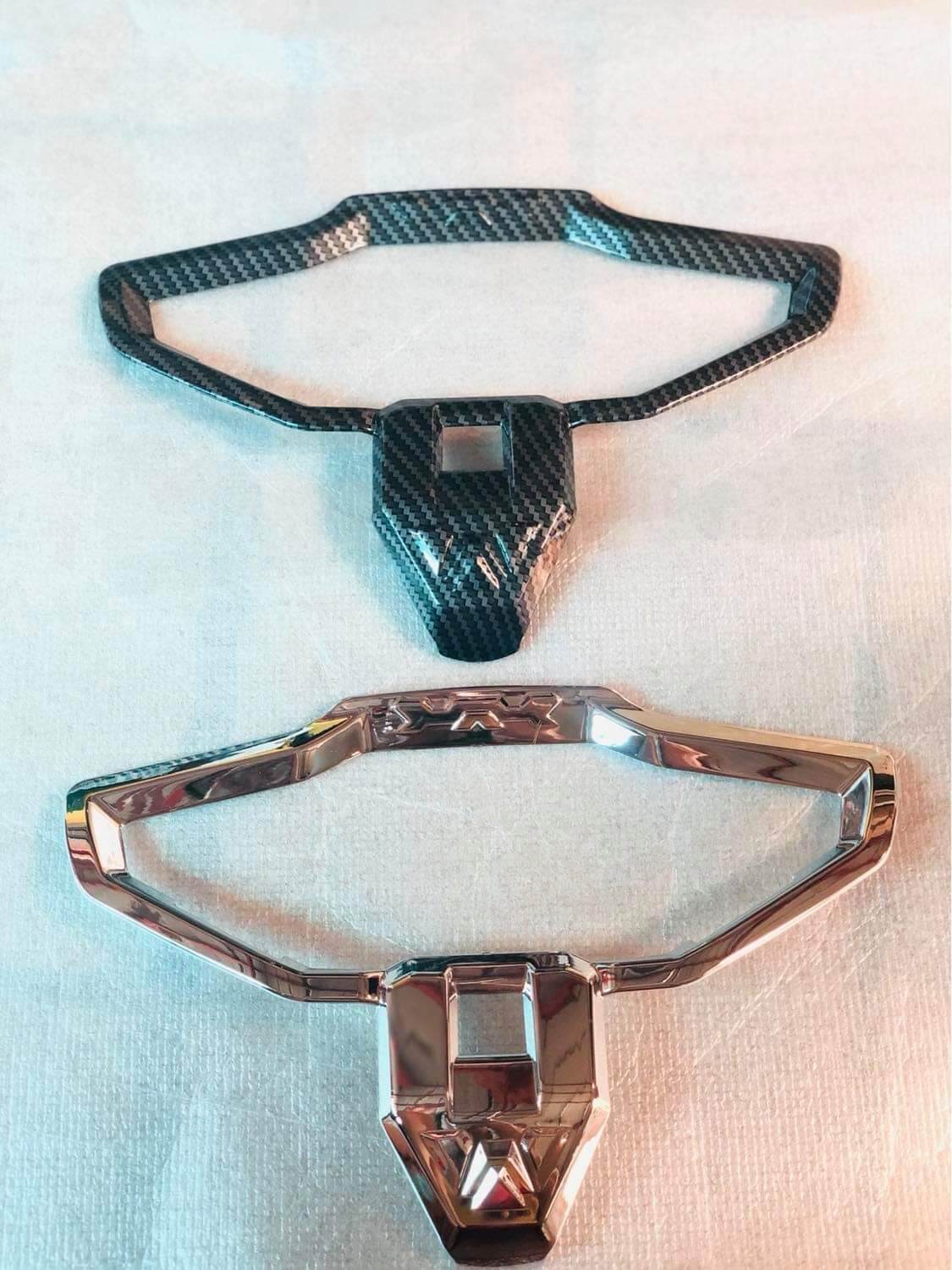 Honda Airblade 150 & Airblade 160 panel garnish with screen protector / Original garnish do not fade. 