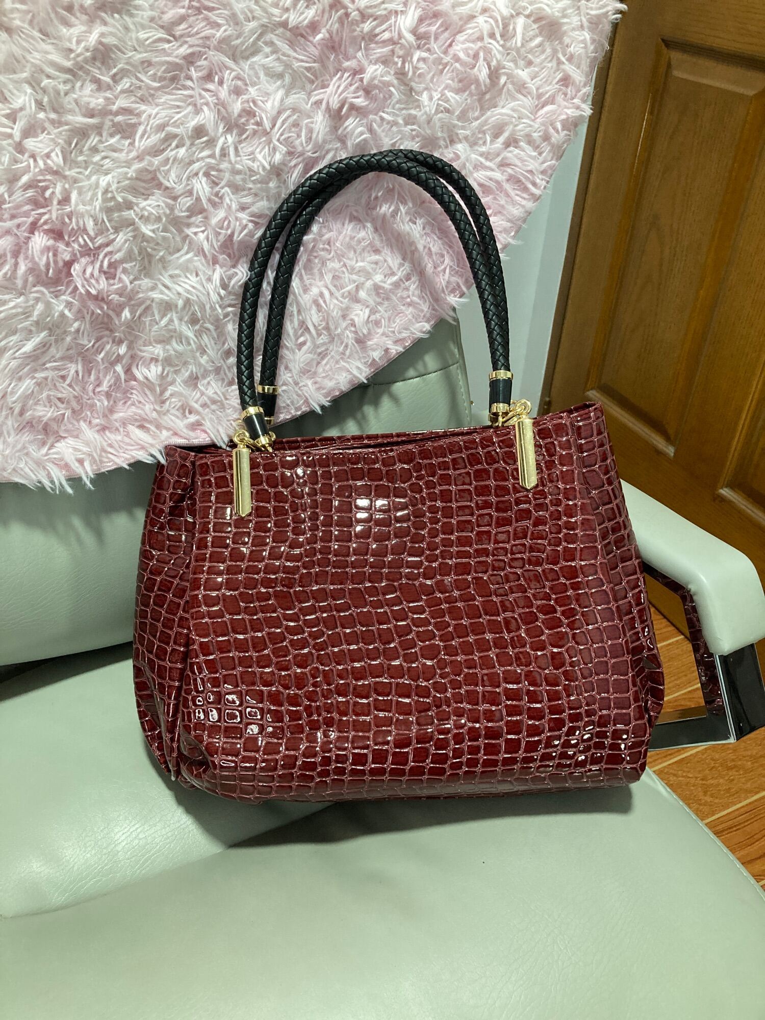 Large size Shoulder bag/ travel bag/ office bag with large and multiple