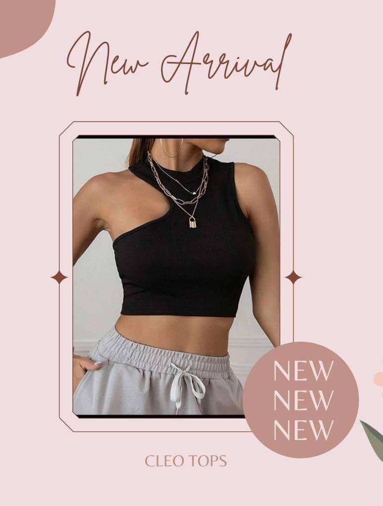 Trendy Tops Korean Knitted Crop Top Lazada Ph