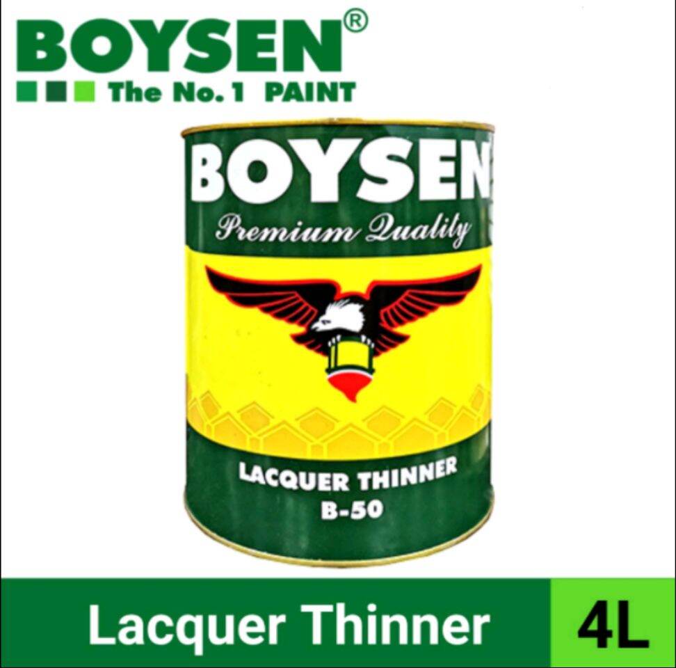 BOYSEN PAINT THINNER B0340 / BOYSEN LACQUER THINNER B50 PANLINIS SA