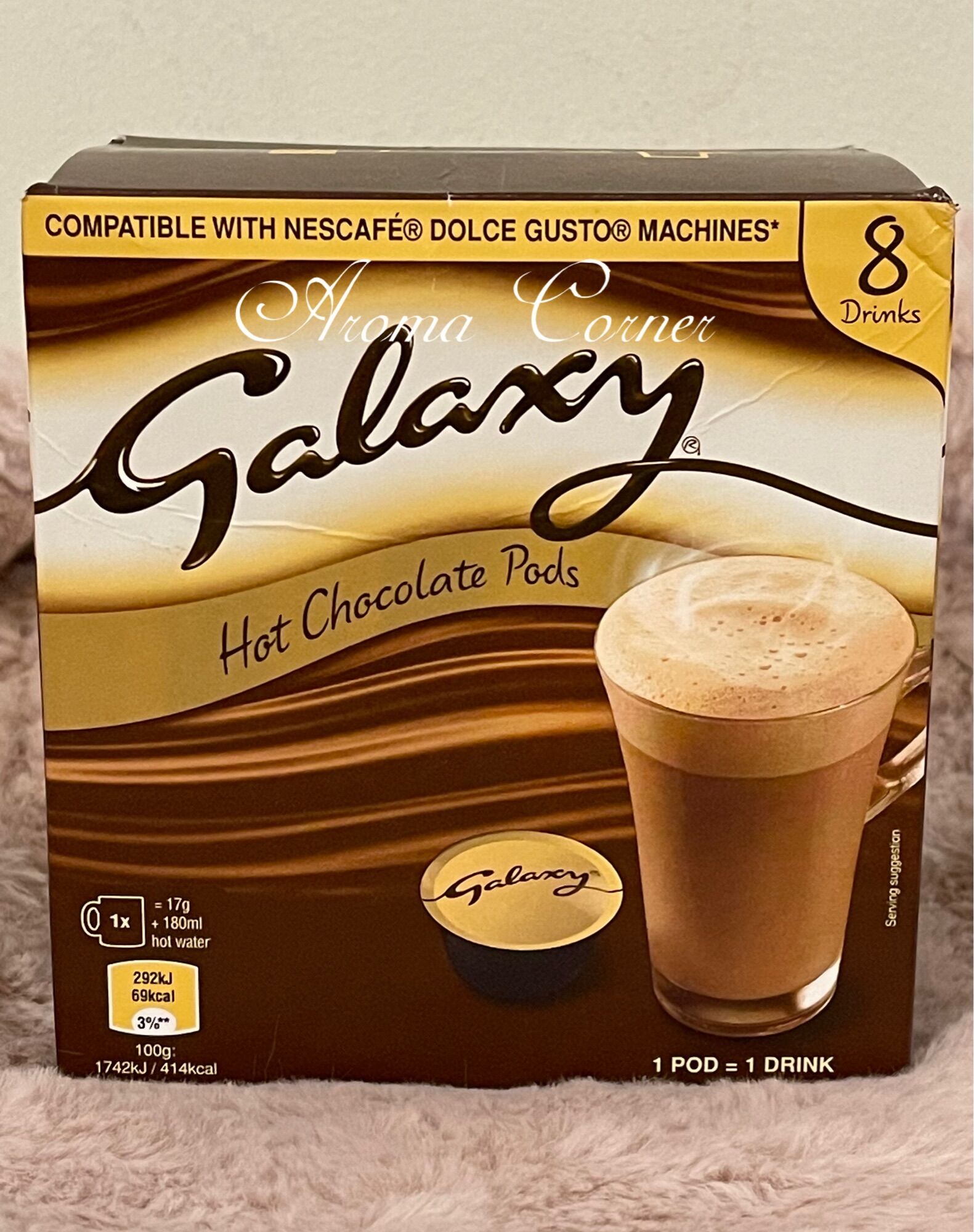 GALAXY Hot Chocolate Dolce Gusto Pods 