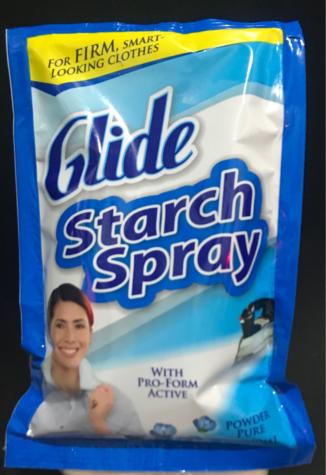240mL Glide Starch Spray Ironing Aid Powder Pure Refill Pouch Lazada PH