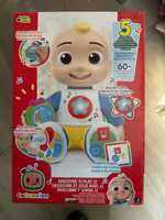 CoComelon Snack Time Features JJ Doll with Red Apple Plush