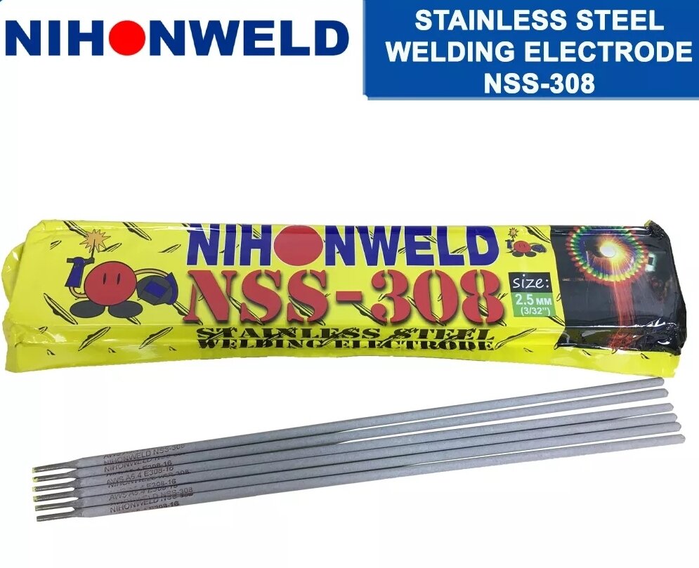 NIHONWELD NSS308 1KILO/PACK ORIGINAL STAINLESS WELDING ROD Lazada PH