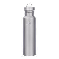 Boundless Voyage Titanium Water Bottle with Lid Wide Mouth Leak-Proof Reusable Sport Drinking Bottle for Camping 400/550/750ml