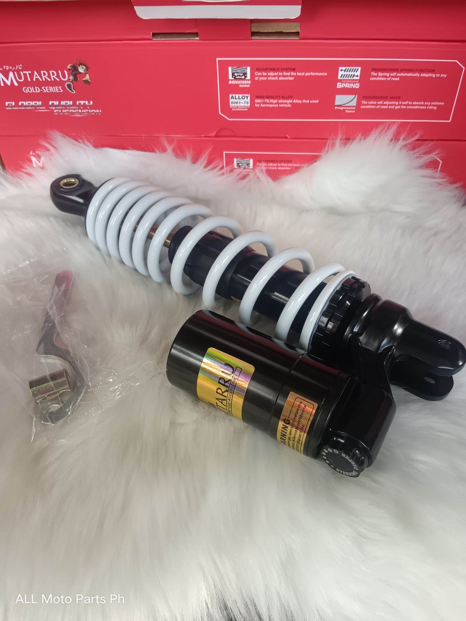 MUTARRU GOLD SERIES SHOCK SUSPENSION FOR HONDA CLICK 125/CLICK 150 ...