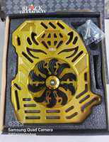 Black diamond cnc radiator universal for yamaha nmax v2 nmax v3 arox v3 and hond pcx160 adv150 adv160