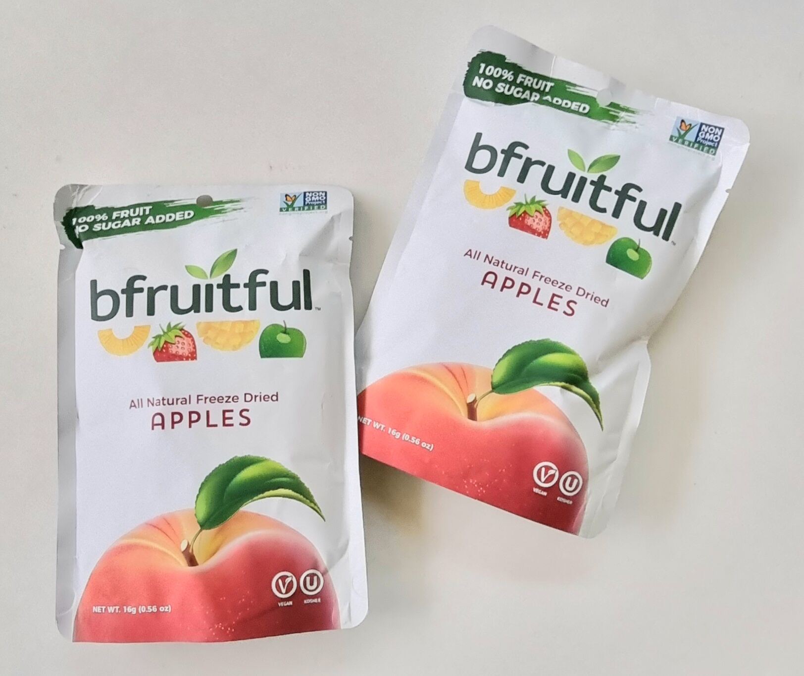 Bfruitful All Natural Freeze Dried Apples 16g