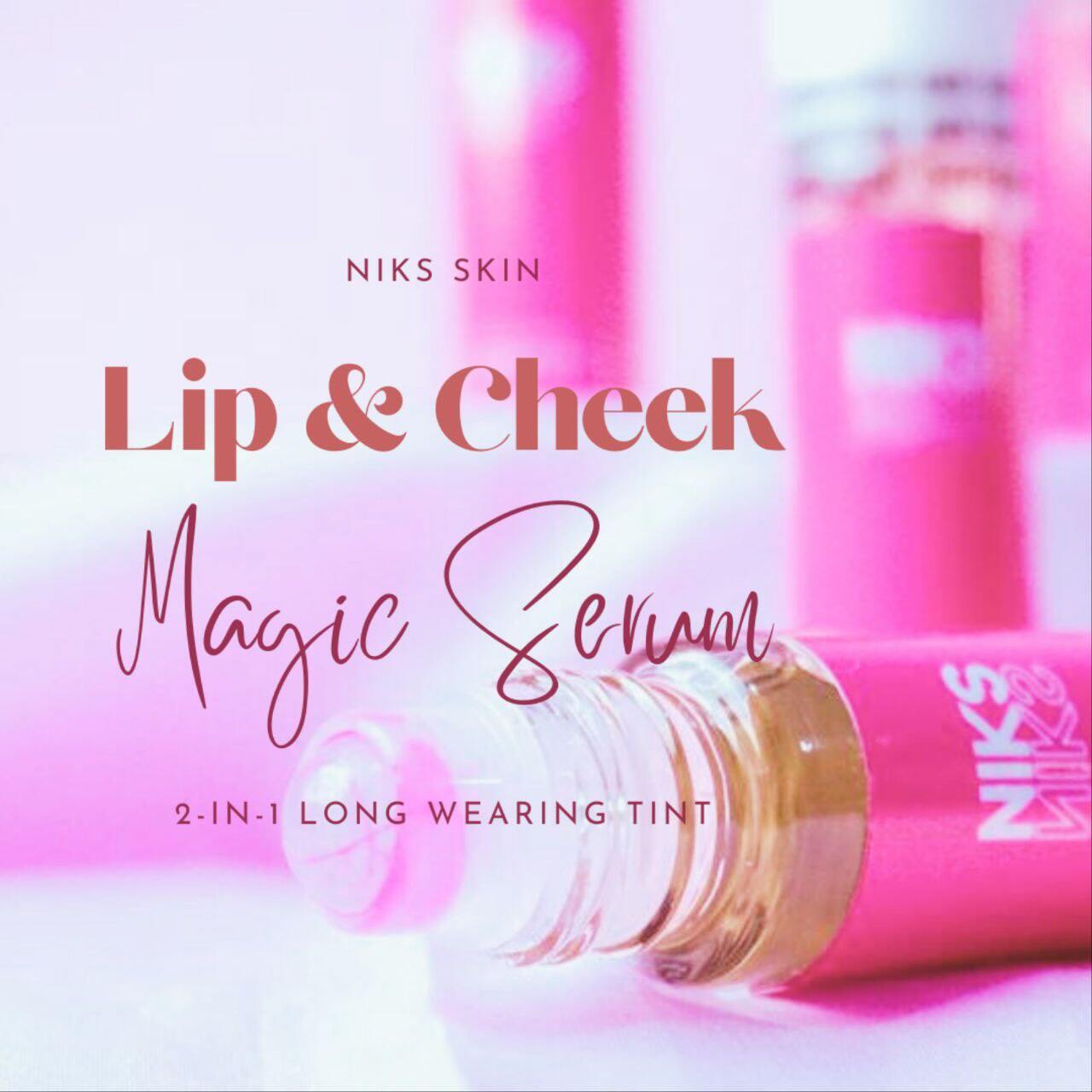 NIKS SKIN LIP & CHEEK MAGIC SERUM (THE ORIGINAL LIP OIL)