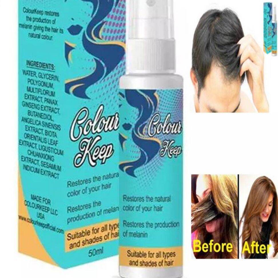 Original COLOURKEEP Hair Spray for Gray Hair Men Women | Lazada PH