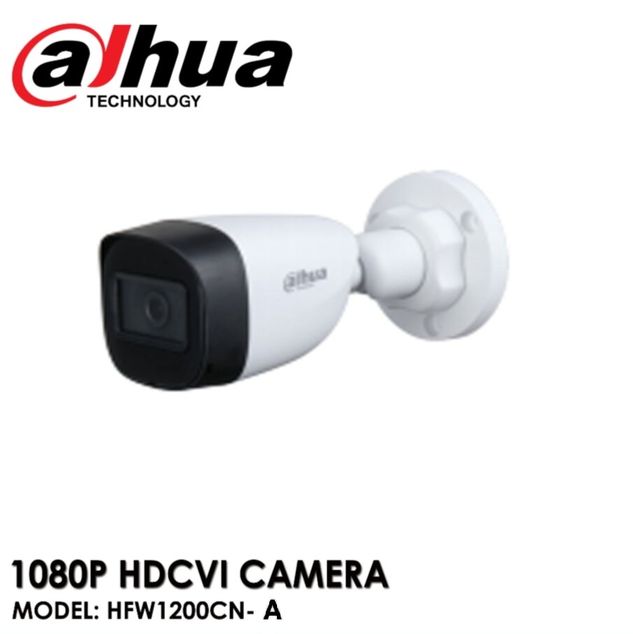 屋外防水ネットワークカメラ Dahua  DH-HAC-HFW1200CN DAHUA DH-HAC-HFW1200CN-A 2MP 1080p HD-CVI Bullet Outdoor CVI High