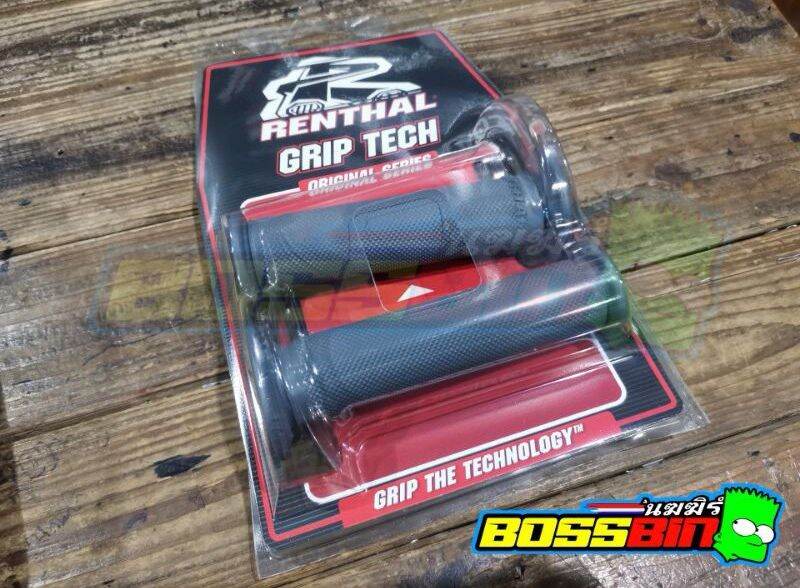 Buy Renthal Grip Tech Half Waffle Firm Black ATV Quad Handle Bar Grips 25-1113 In Belchertown - Foto 5