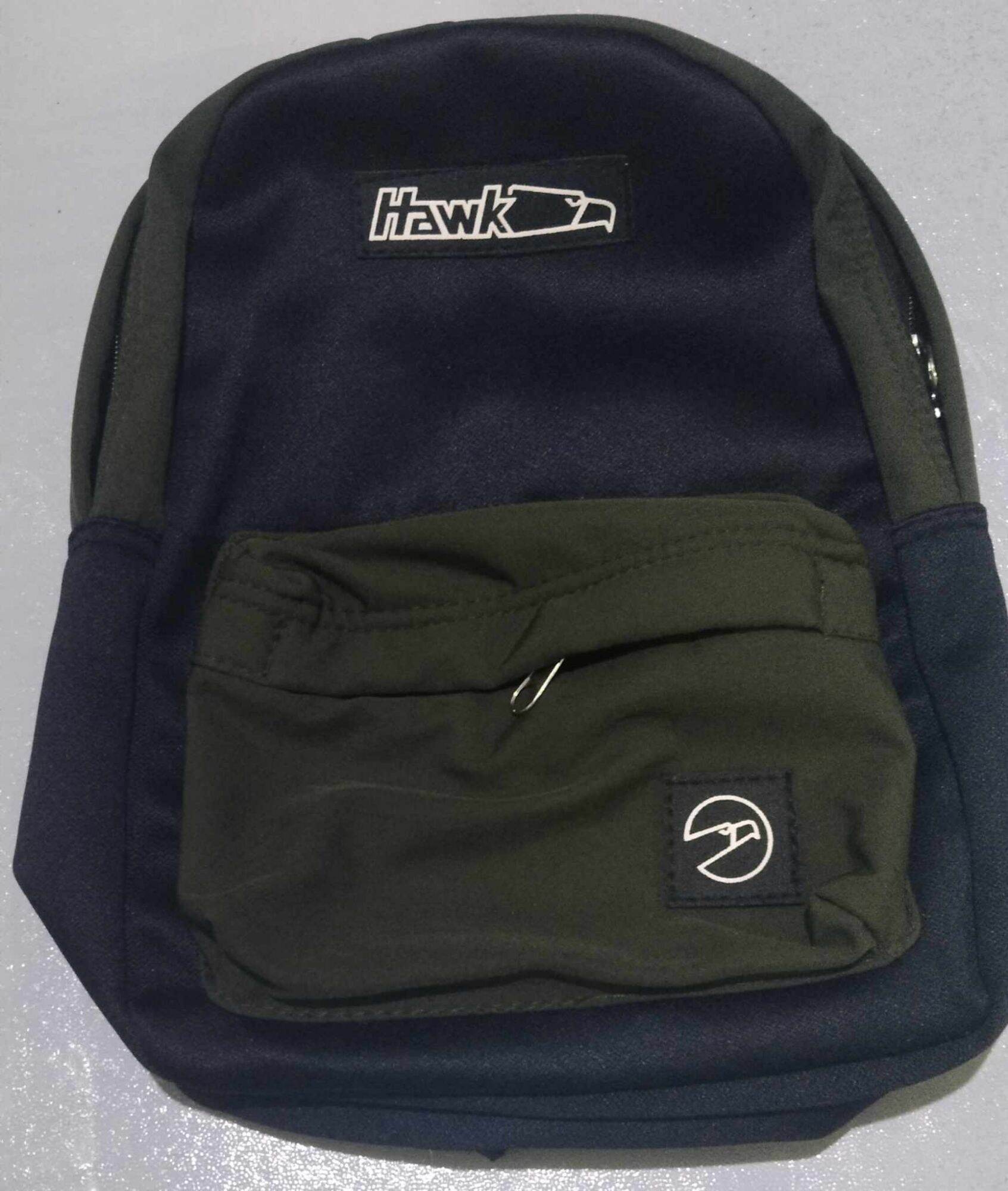 hawk bagpak unisex large two colors