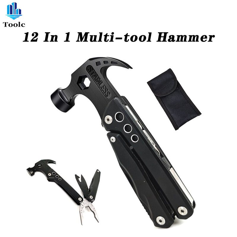 12 In 1 Multifunctional Hammer Multitool Hammer Multiporpose Hammer