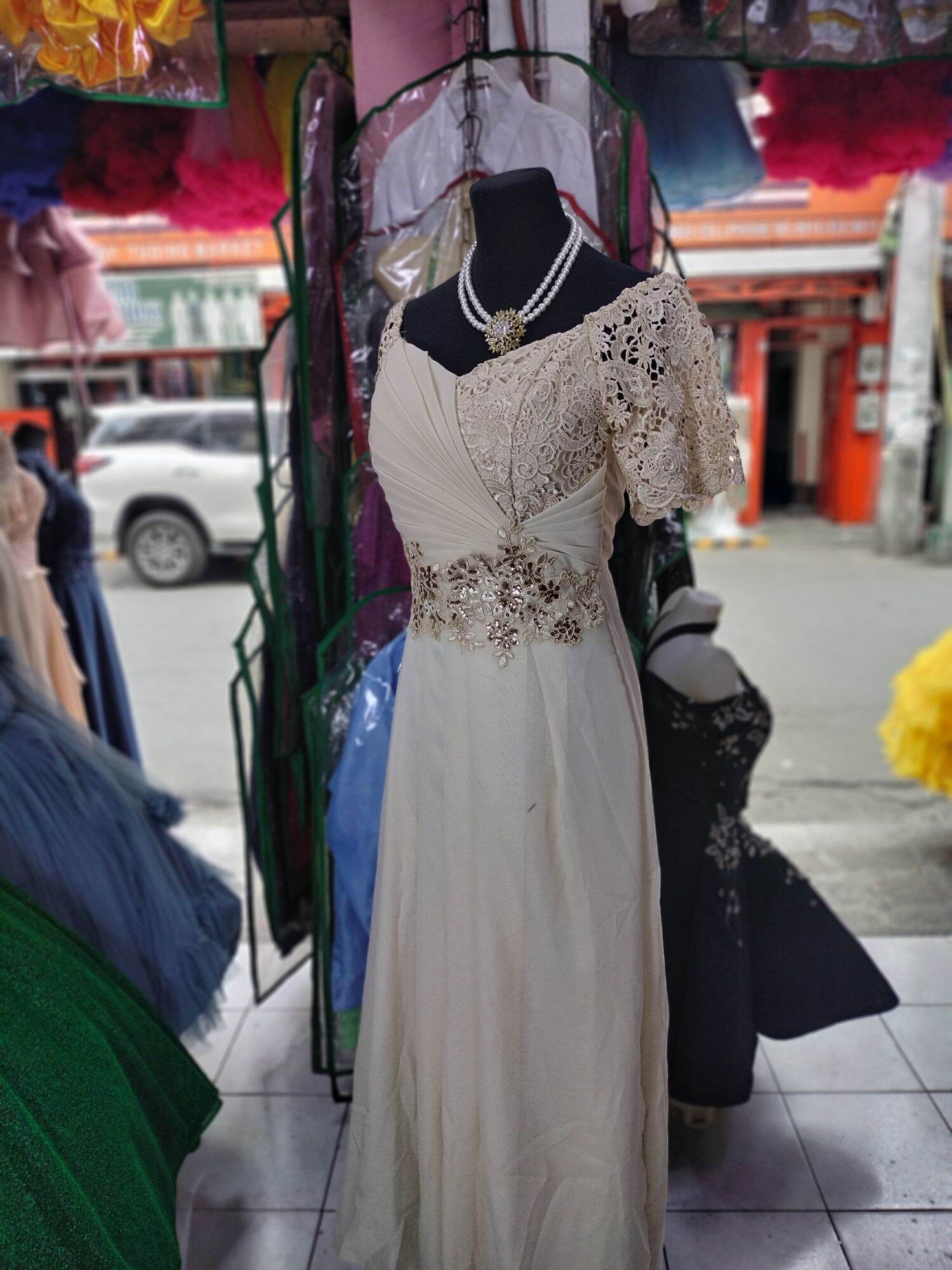 Sale‼️ Mother dress sponsor dress Lazada PH