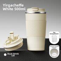 Vanow | Large Capacity Insulated Travel Coffee Mug Ceramic Lining