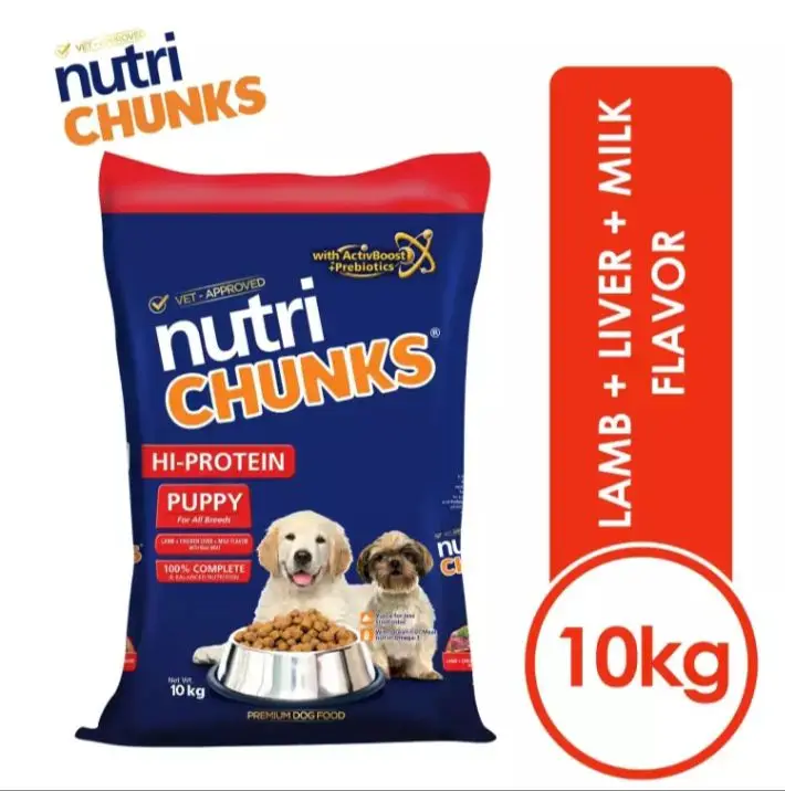 Nutri Chunks Hi-Protein Lamb Puppy 10kg