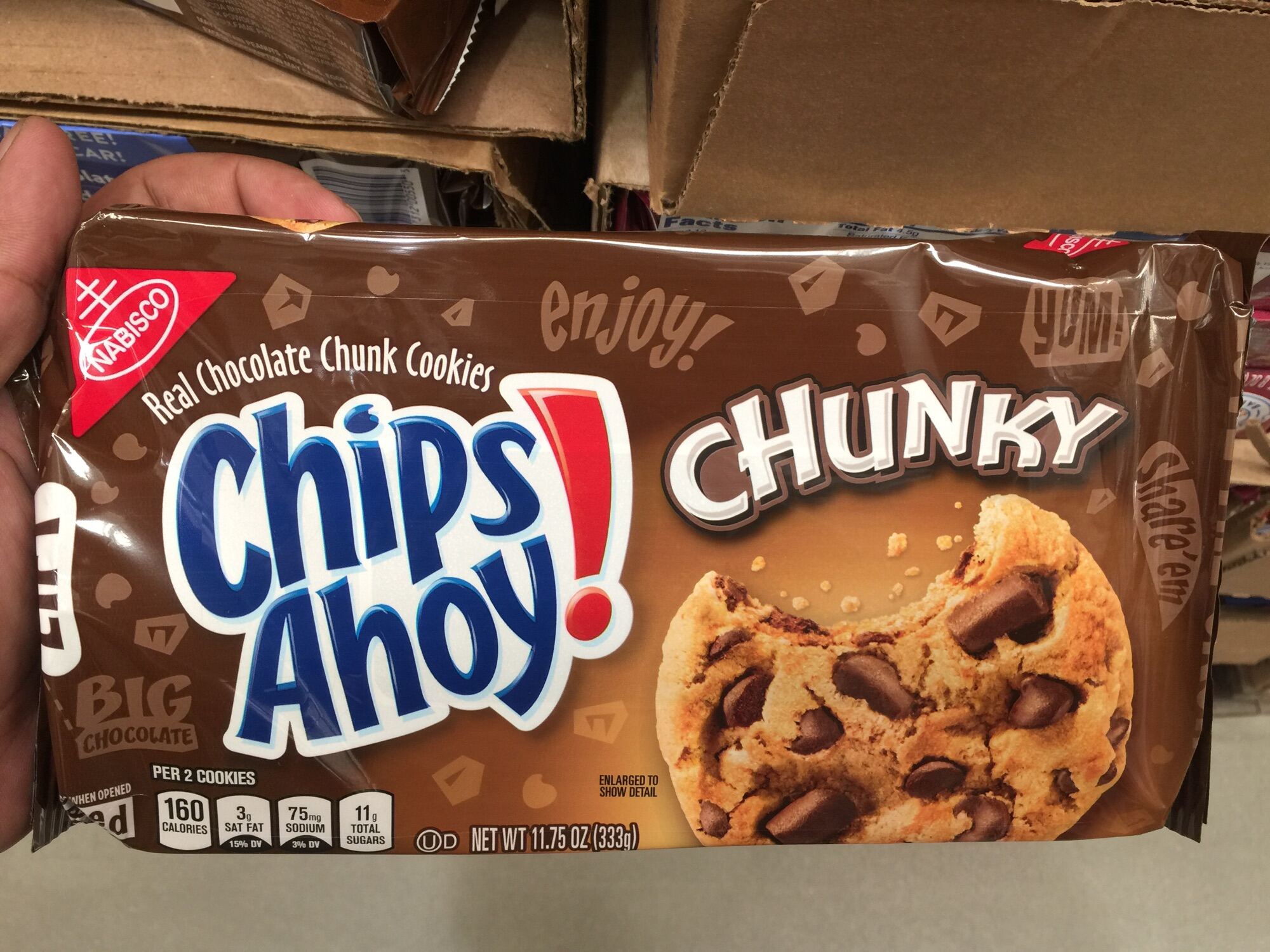 Nabisco Chips Ahoy Chunky 11.75oz 333g | Lazada PH