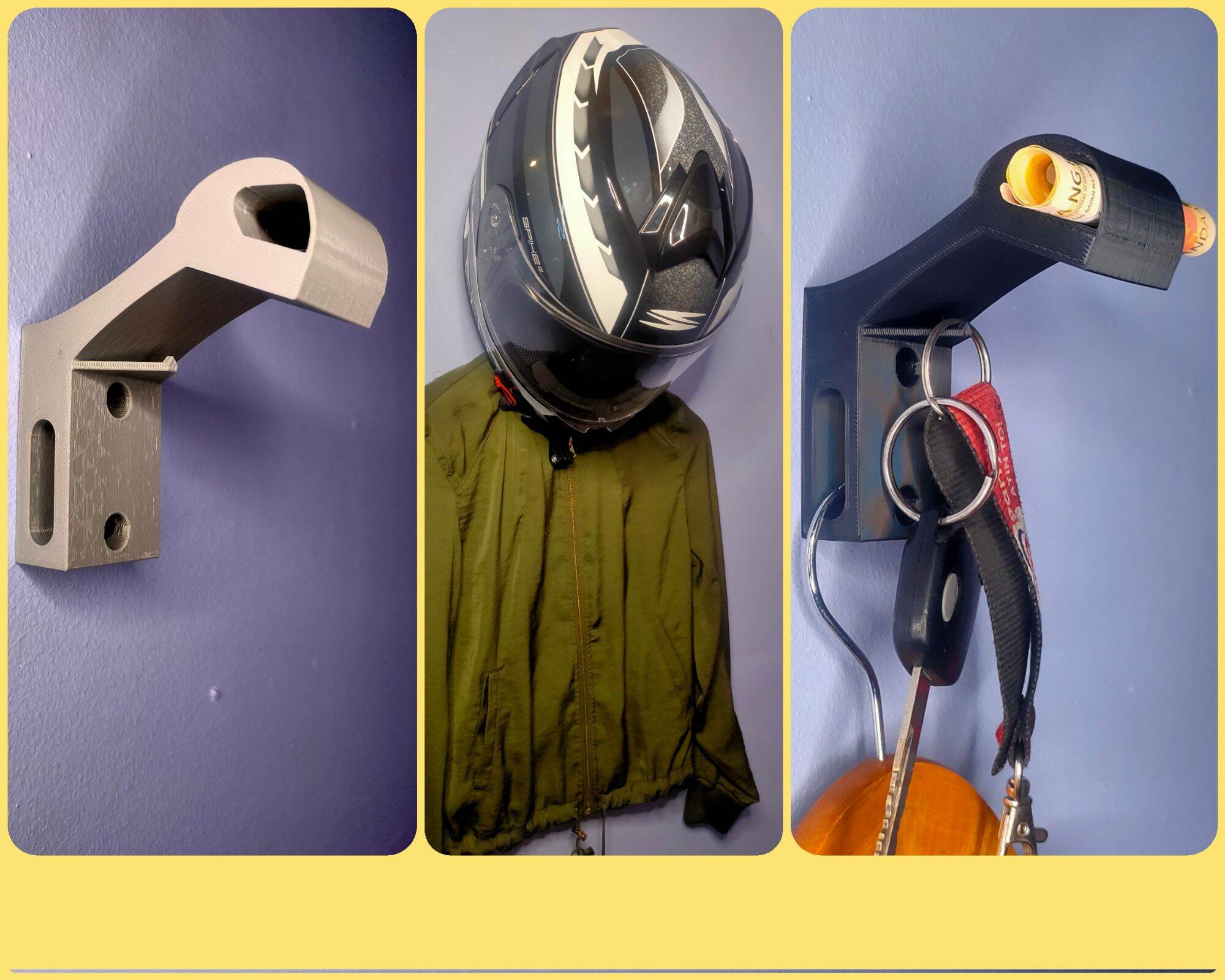 Helmsuit Helmet Hanger / Helmet Hook Wall Mount Lazada PH