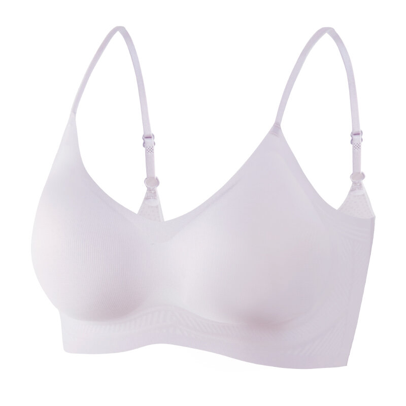 KISSY Oxygen Heart Seamless Light Ice Silk Camellia Women's Bra No Steel Ring Side Breast Collection Beautiful Back Presyo  1,514 Piso*Libreng Shipping
