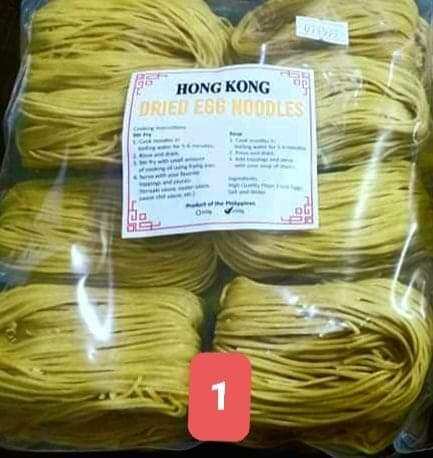 HongKong Dried Egg Noodles 16pcs. For Stir Fried Noodles