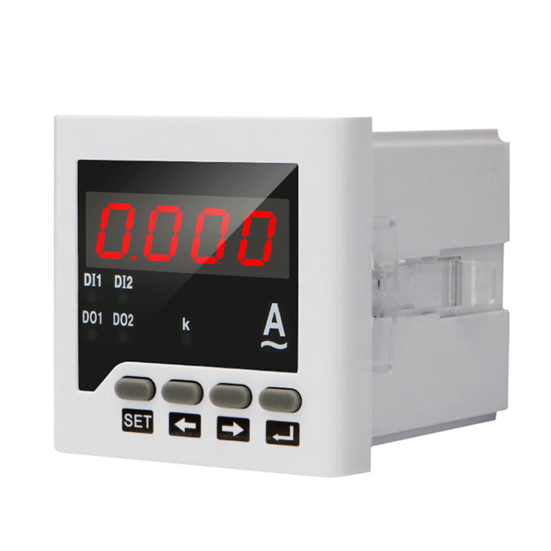 Digital Display SinglePhase AC Ammeter Alarm 4Transmission Remote