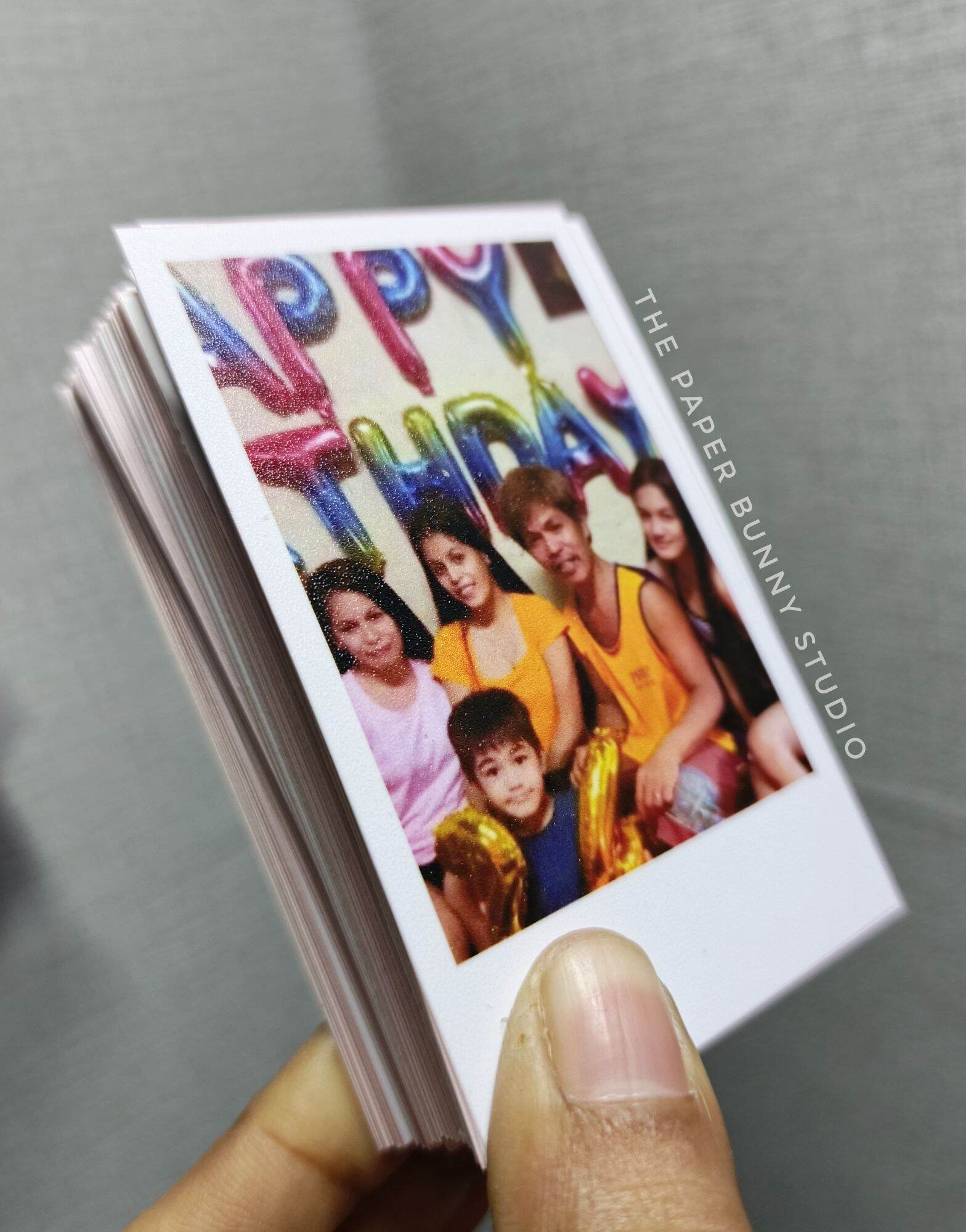 Personalized Instax Mini Inspired Printed Photos Customized Prints