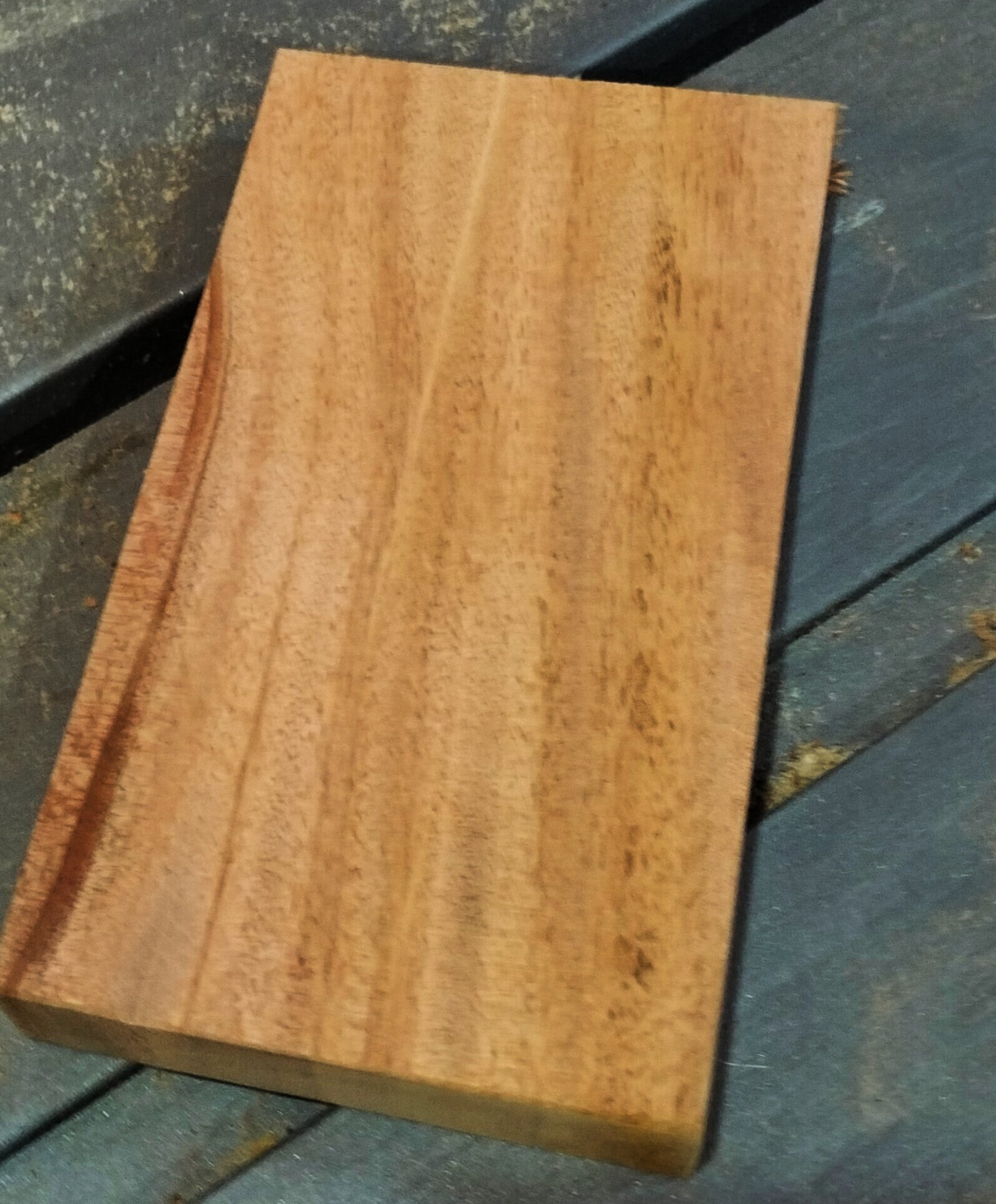 Mahogany wood planks. 7 inches by 4 inches by 1 inch.Smooth on all