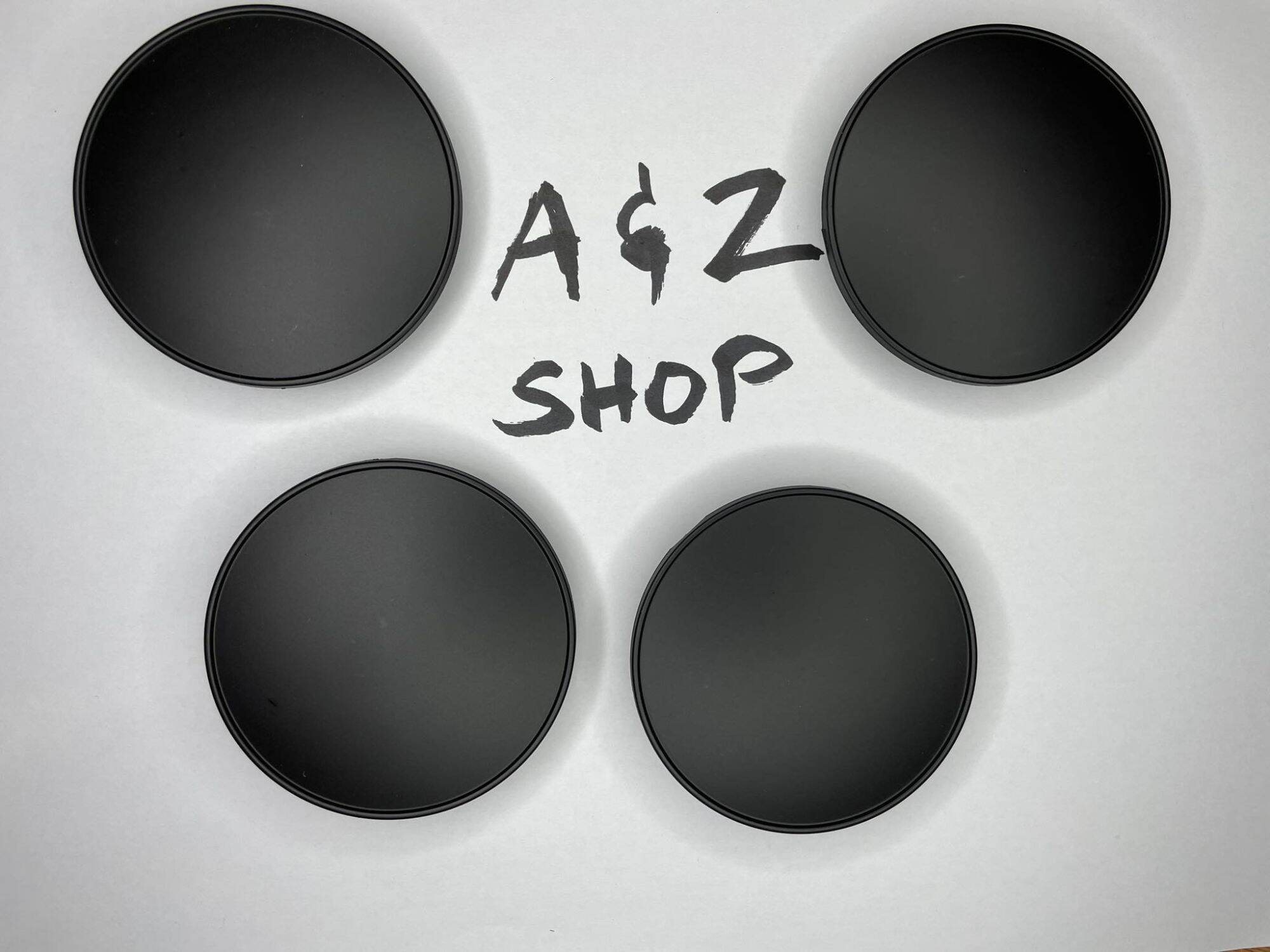 rota center cap flat (flat black plain) 2caps minimal dents sale but ...