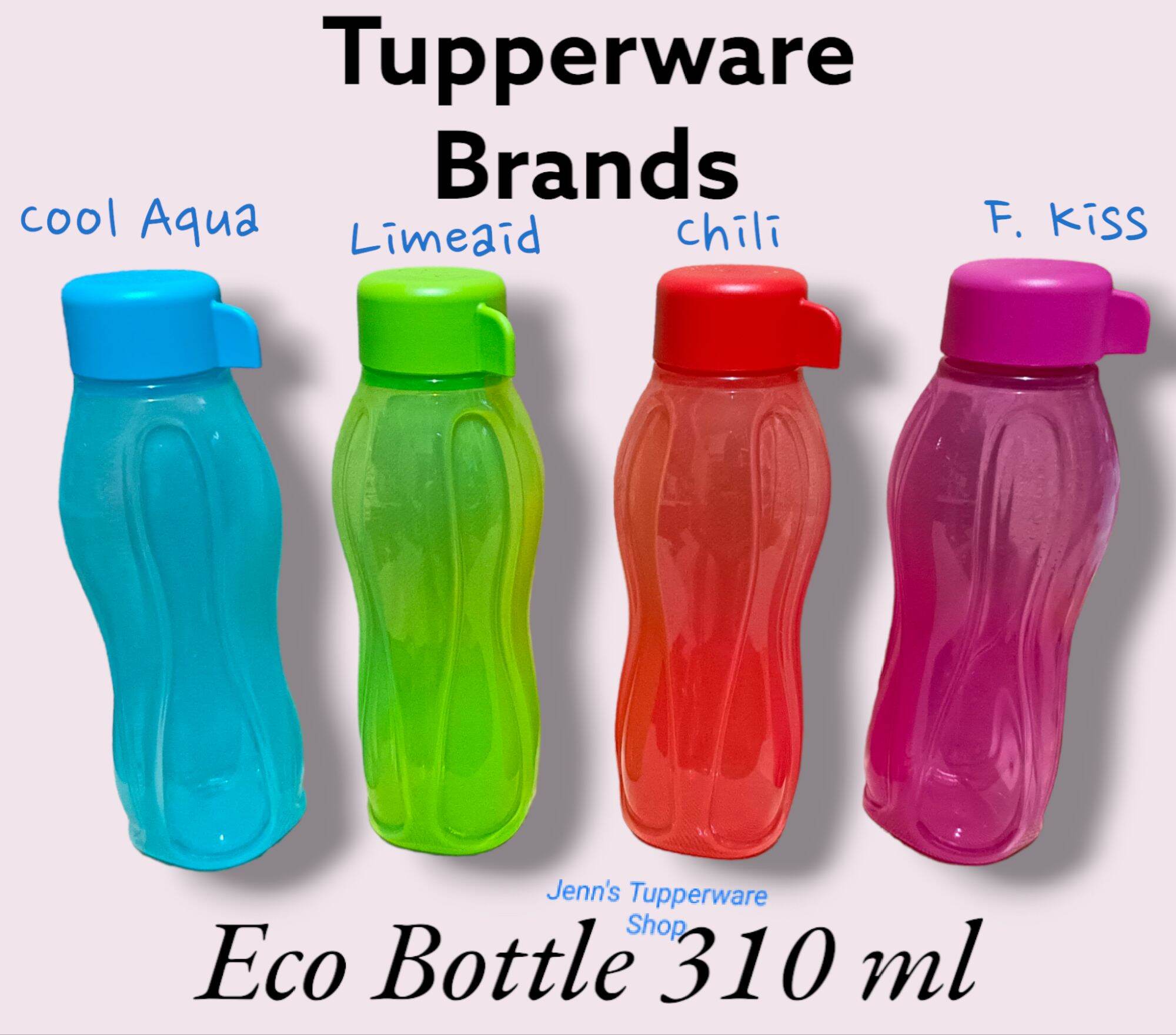 Tupperware Eco Bottle 310ml/kids bottle on the go/Easy to carry by