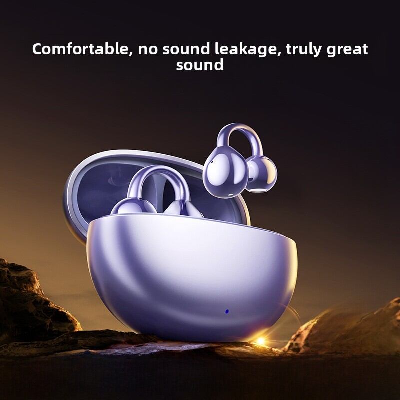 Bizoe | Wireless Bone Conduction Ear Clip Bluetooth Headphones Comfortable Noise Reduction