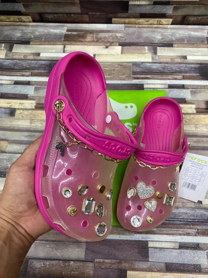 Crocs classic best sale candy pink