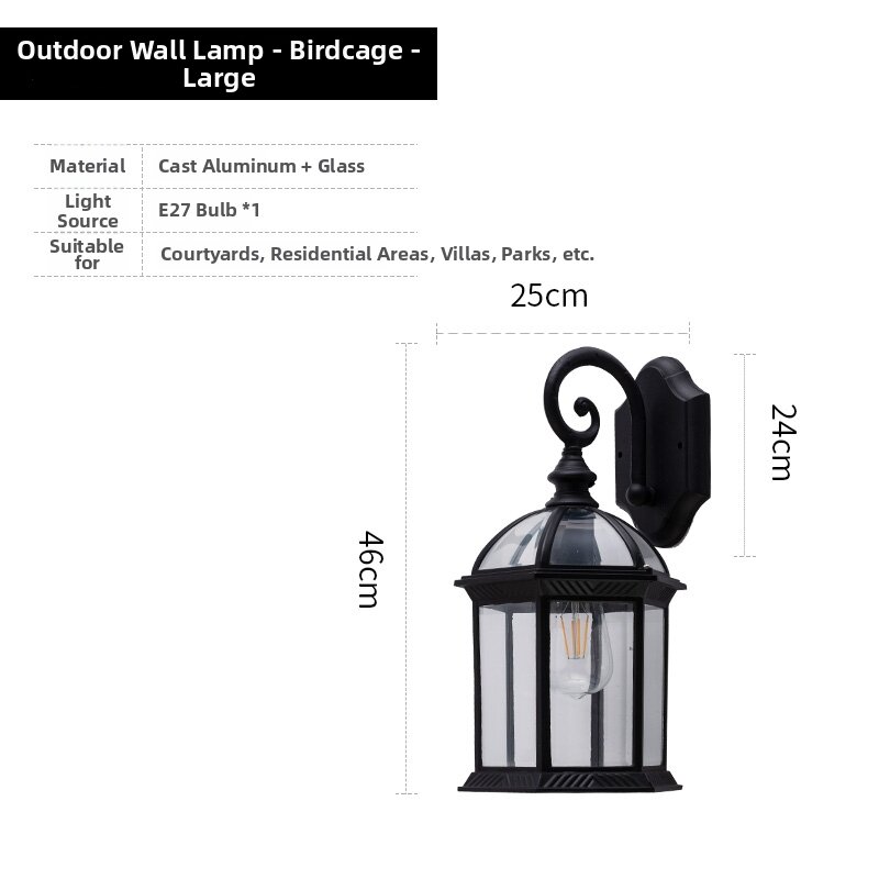 HONGDILAI | Waterproof Wall Light
