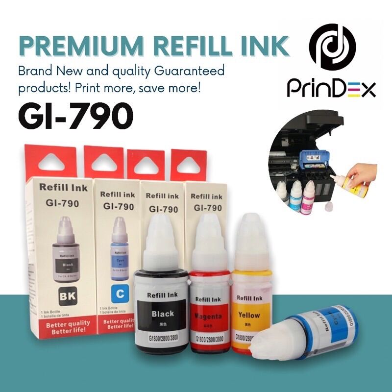 GI 790 Dye Ink Refill for Canon PIXMA Printers