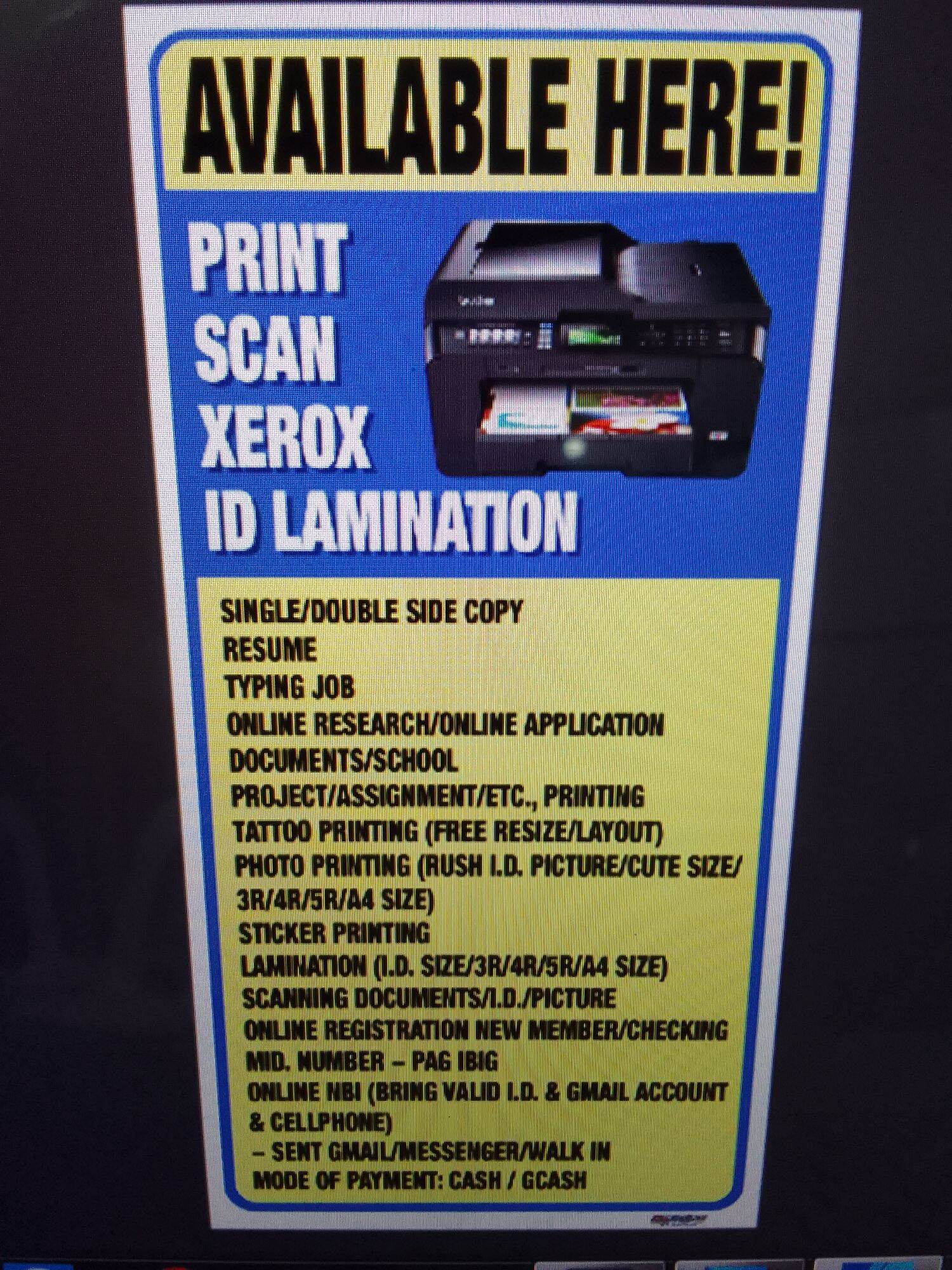 PRINT SCAN XEROX 2X4FT TARPAULIN PRINT Lazada PH