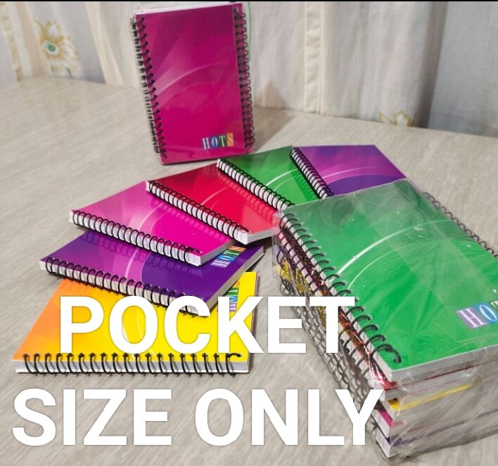 Hots Memo Notebook/Small Notebook (by 10s) Assorted Colors Lazada PH