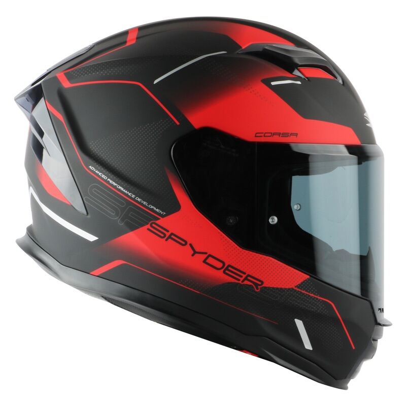 Spyder Full Face Helmet with Dual Visor Corsa GD Sphere S5 (FREE CLEAR ...