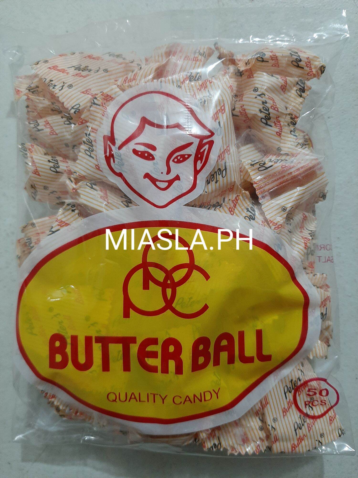 BUTTER BALL CANDY 50PCS PER PACK ( 230G ) Lazada PH