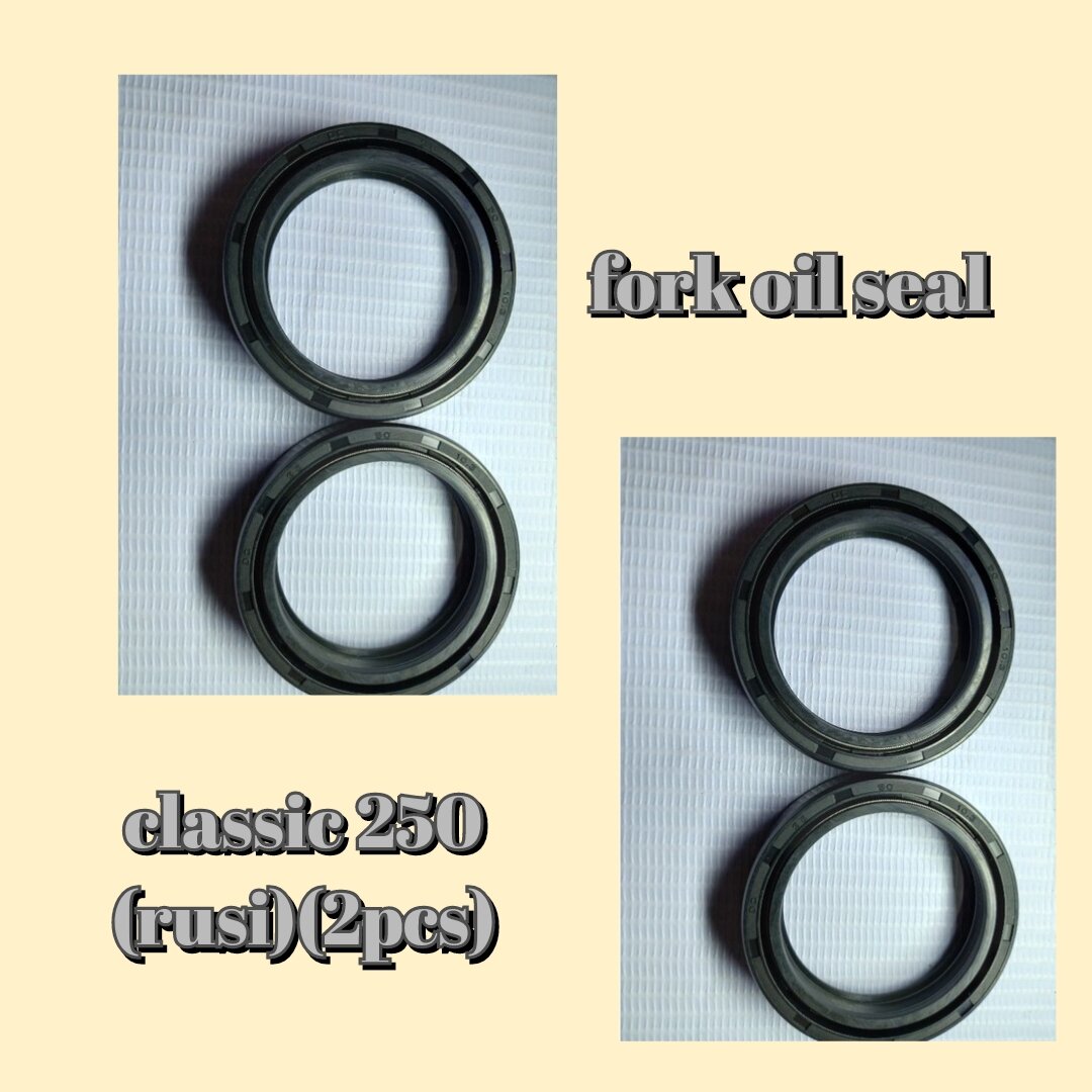 fork oil seal for classic 250 (rusi)(2pcs) Lazada Lazada PH
