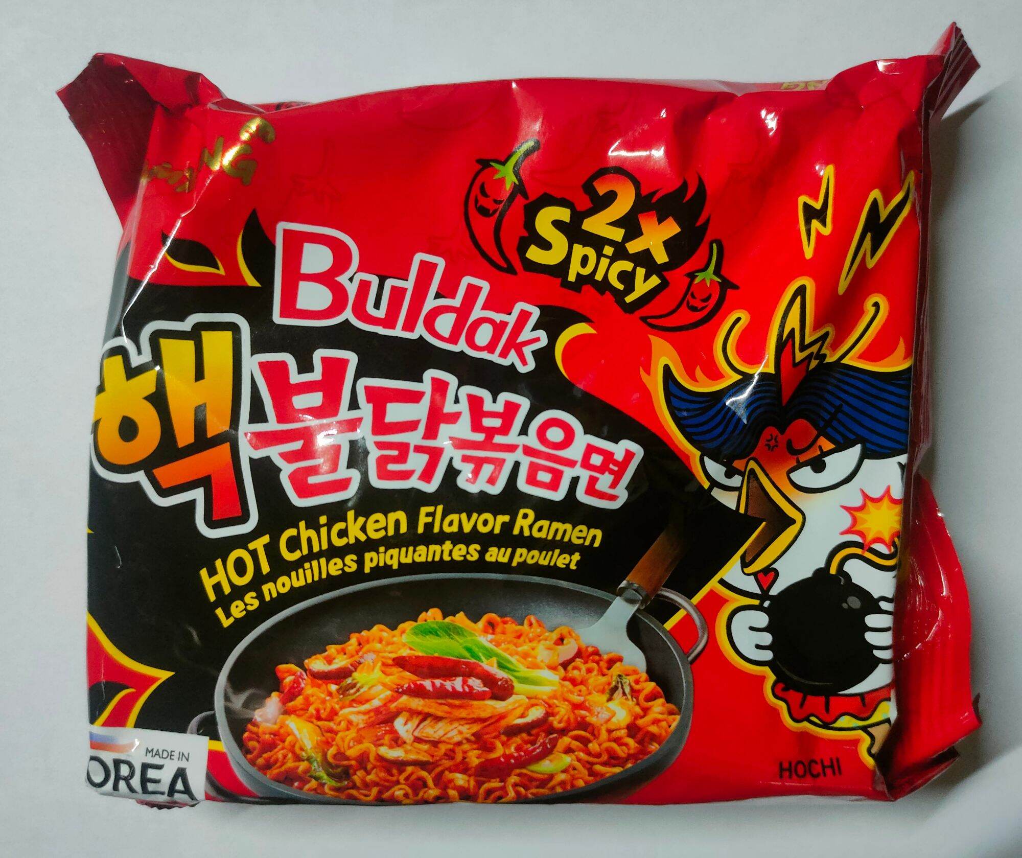 Samyang Buldak 2x Spicy Hot Chicken Flavor Ramen 140g Original Korea