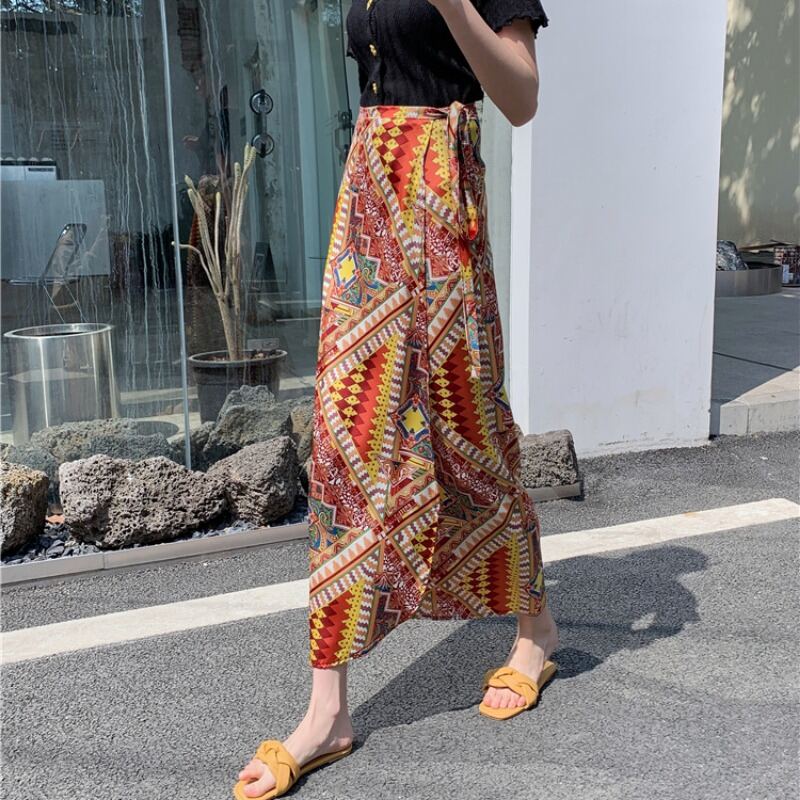 Bohemian shop skirt lazada