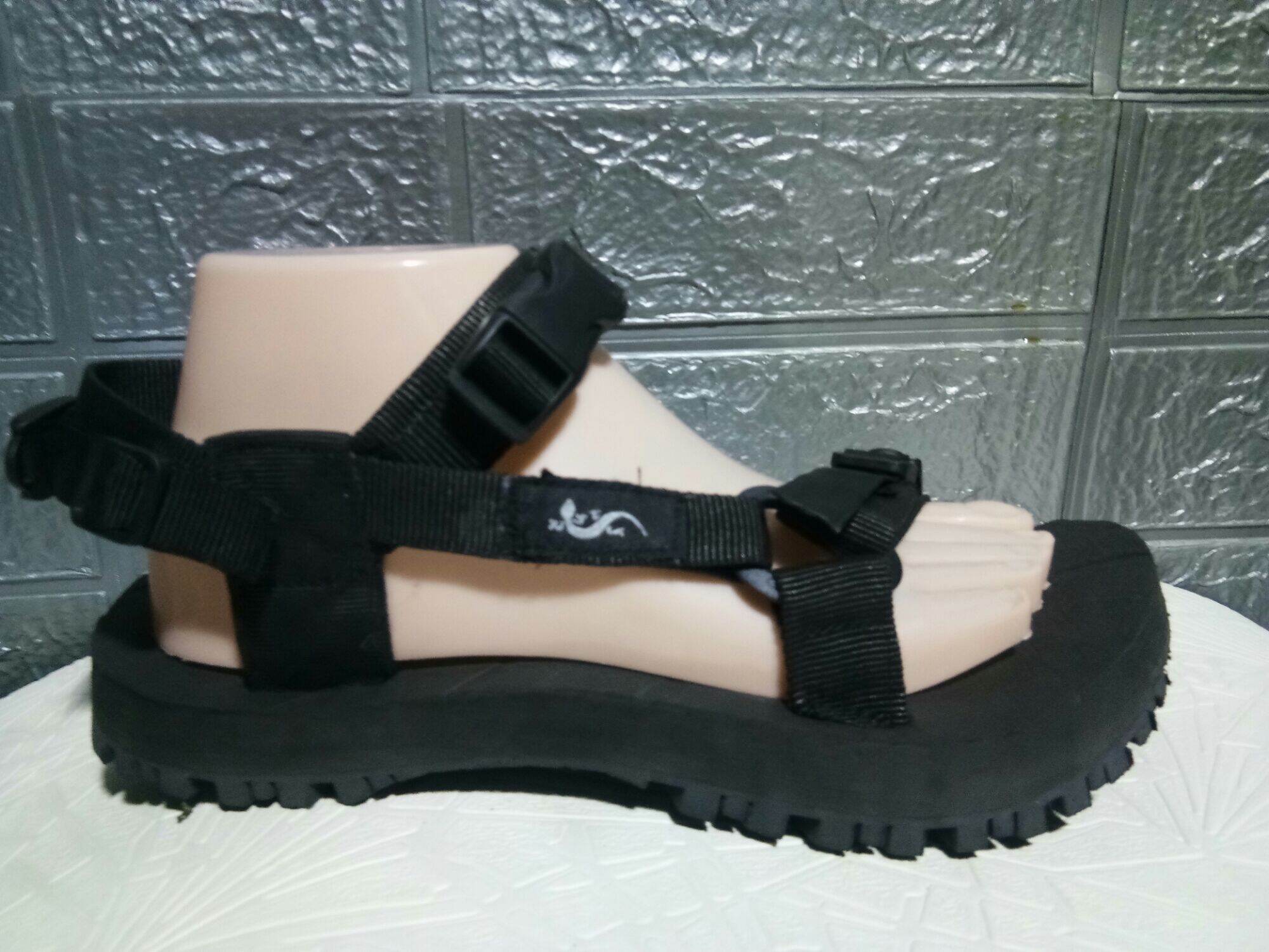 sandugo sandals(marikina made) black and army green 1 strap sandals ...