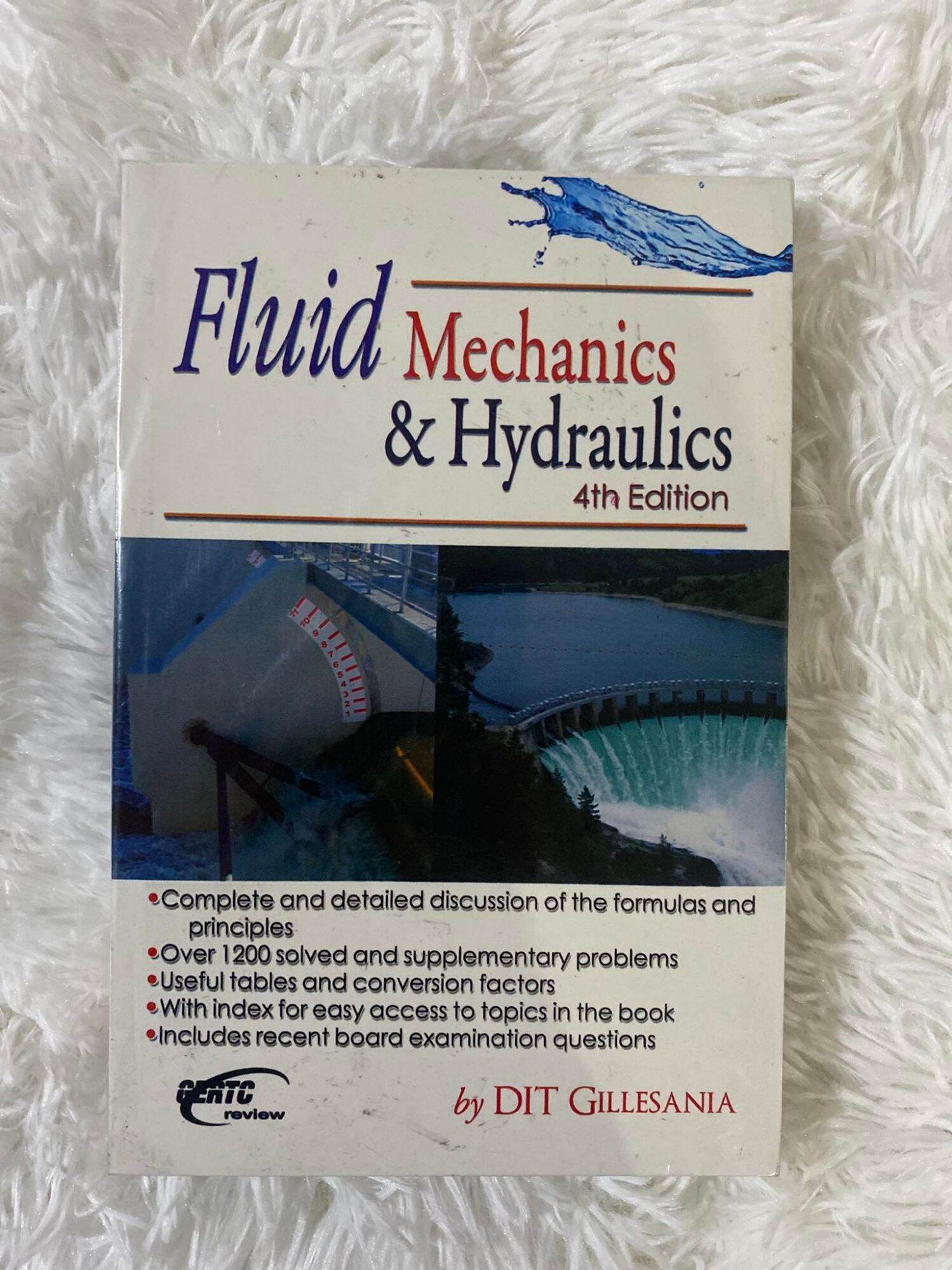 Fluid Mechanics & Hydraulics 4th Edition Lazada
