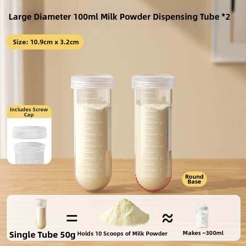 Portable Sealed Powder Dispenser Baby Safe